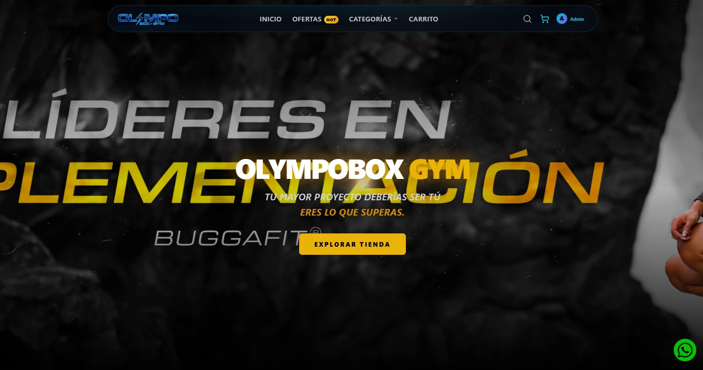 OlympoBox, tienda de suplementos